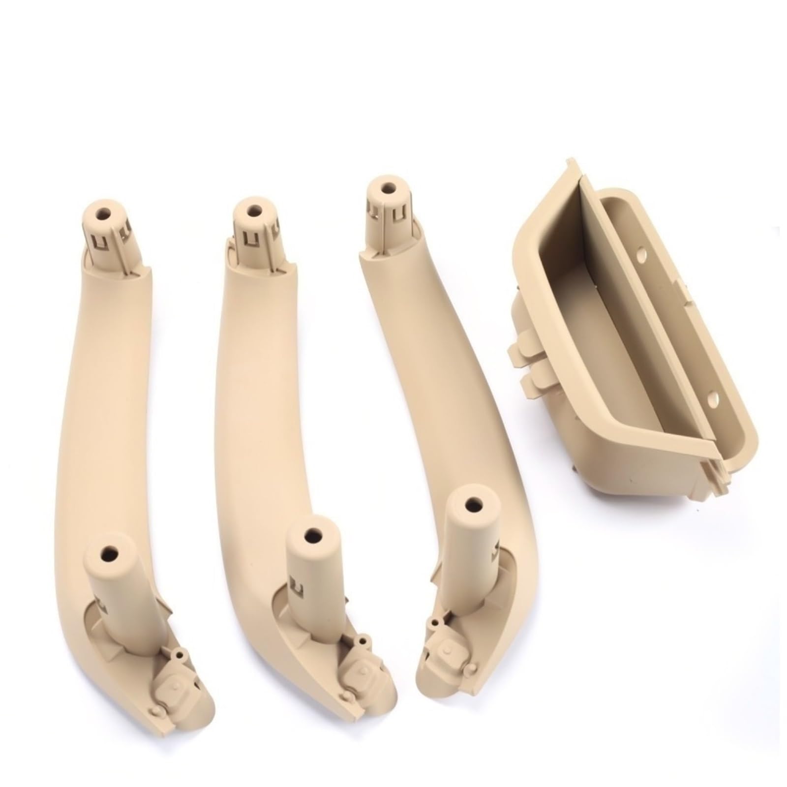 Auto Türgriff Verkleidung Für X3 X4 F25 F26 2010-2016 Auto-Innentürgriff Innentürverkleidungsgriff 51417250307 Autoinnenraumtürgriff(RHD 4PCS Beige) von ALZZTUND