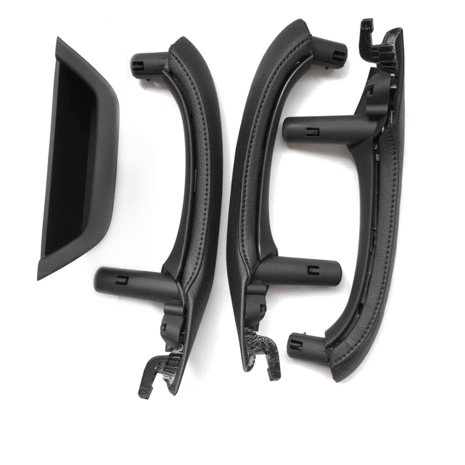 Auto Türgriff Verkleidung Für X3 X4 F25 F26 2010-2016 Links Rechts Fahrer Auto Innen Tür Pull Griff Abdeckung Set Ersatz Autoinnenraumtürgriff(LHD Set Black) von ALZZTUND