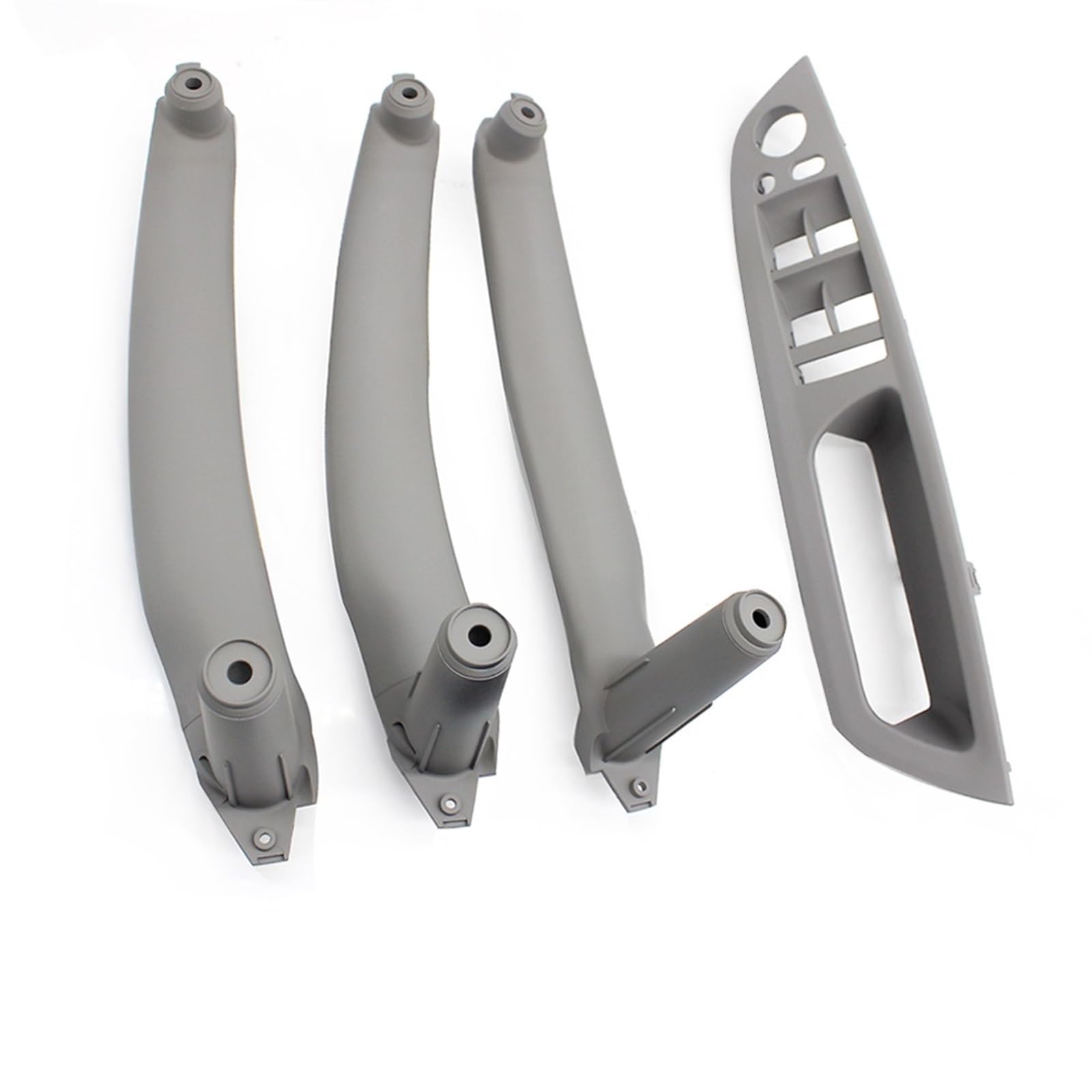 Auto Türgriff Verkleidung Für X5 X6 E70 E71 E72 2007-2013 LHD RHD Auto Innen Tür Pull Griff Innere Armlehne Panel Abdeckung Autoinnenraumtürgriff(RHD Gray Set) von ALZZTUND