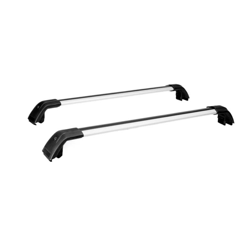 Auto Zubehör Für Mazda CX-30 CX30 2020-2021 Dachrelingträger Querträger Querträger Abschließbar Dachreling Dachträger(Black Silver) von ALZZTUND