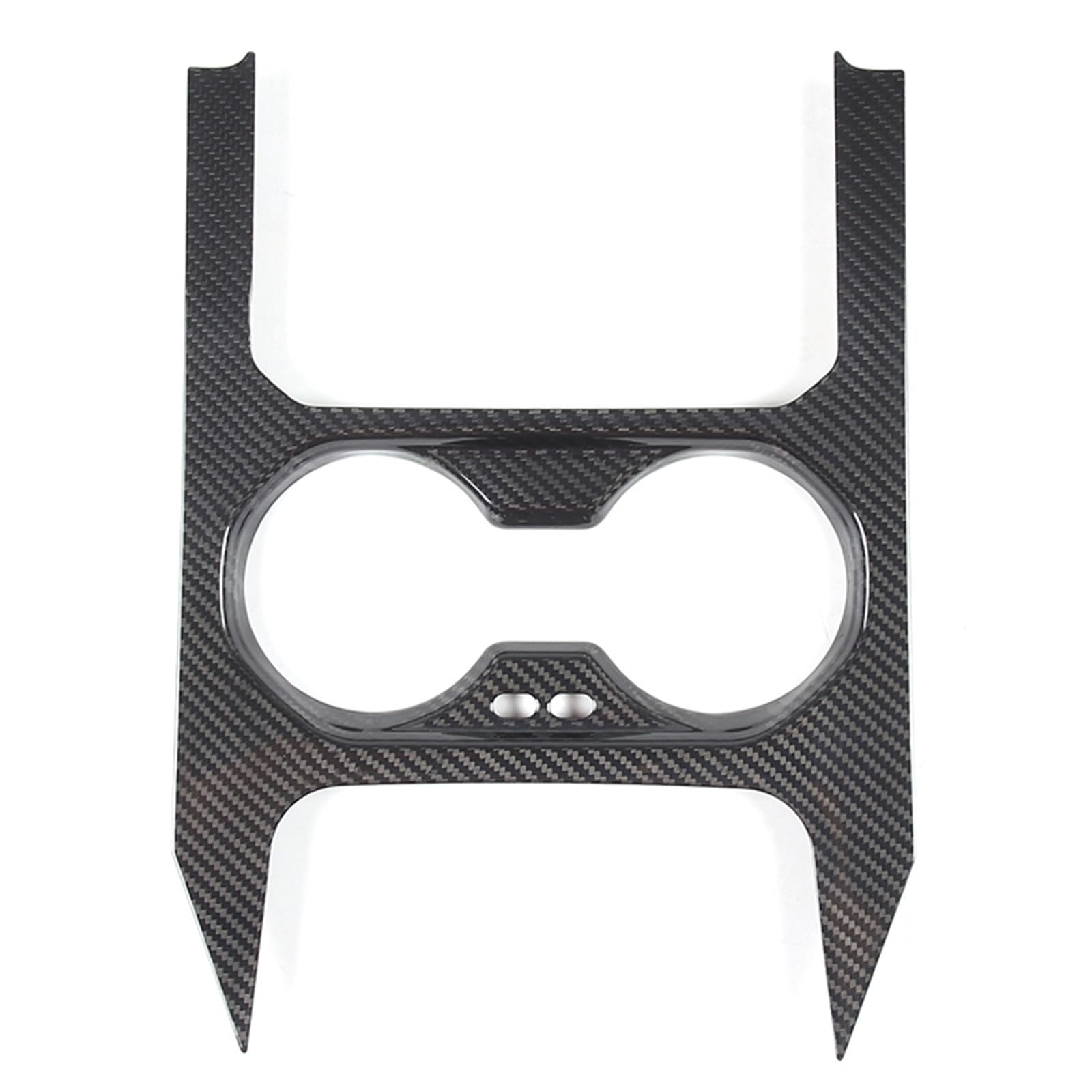 Autoinnenausstattung Für 5 Series G60 2024 / Real Carbon Fiber Car Center Konsole Wasser Tasse Halter Rahmen Abdeckung Trim Aufkleber Autoinnenraum Zubehör von ALZZTUND