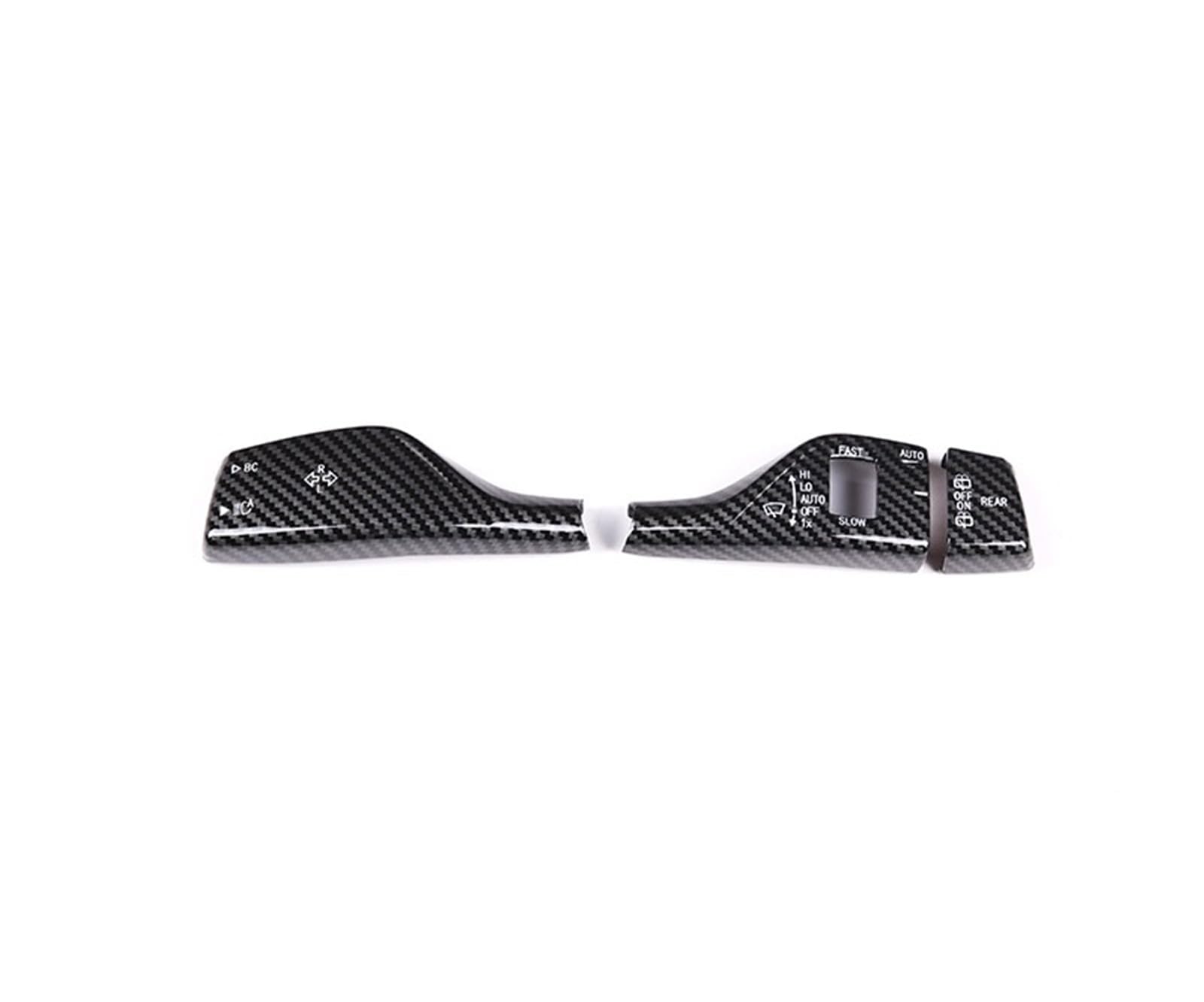 Autoinnenausstattung Für F20 F30 F10 F15 F16 F49 F52 G01 G02 G05/Carbon Faser Auto Blinker Wischer Schalter Trim Stange Autoinnenraum Zubehör(Style A Carbon Fiber) von ALZZTUND