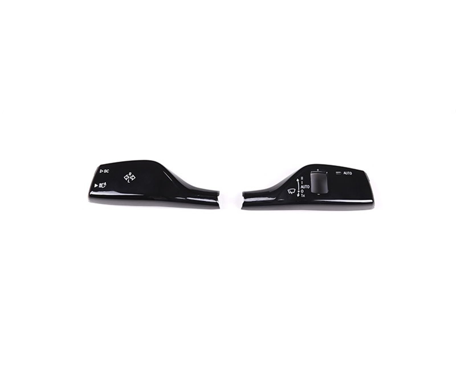 Autoinnenausstattung Für F20 F30 F10 F15 F16 F49 F52 G01 G02 G05/Carbon Faser Auto Blinker Wischer Schalter Trim Stange Autoinnenraum Zubehör(Style B Black) von ALZZTUND