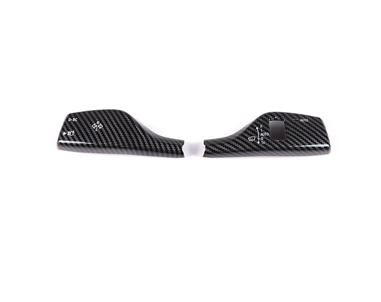 Autoinnenausstattung Für F20 F30 F10 F15 F16 F49 F52 G01 G02 G05/Schwarz Carbon Fiber Auto Blinker Wischer Schalter Trim Stange Autoinnenraum Zubehör(Style B Carbon Fiber) von ALZZTUND