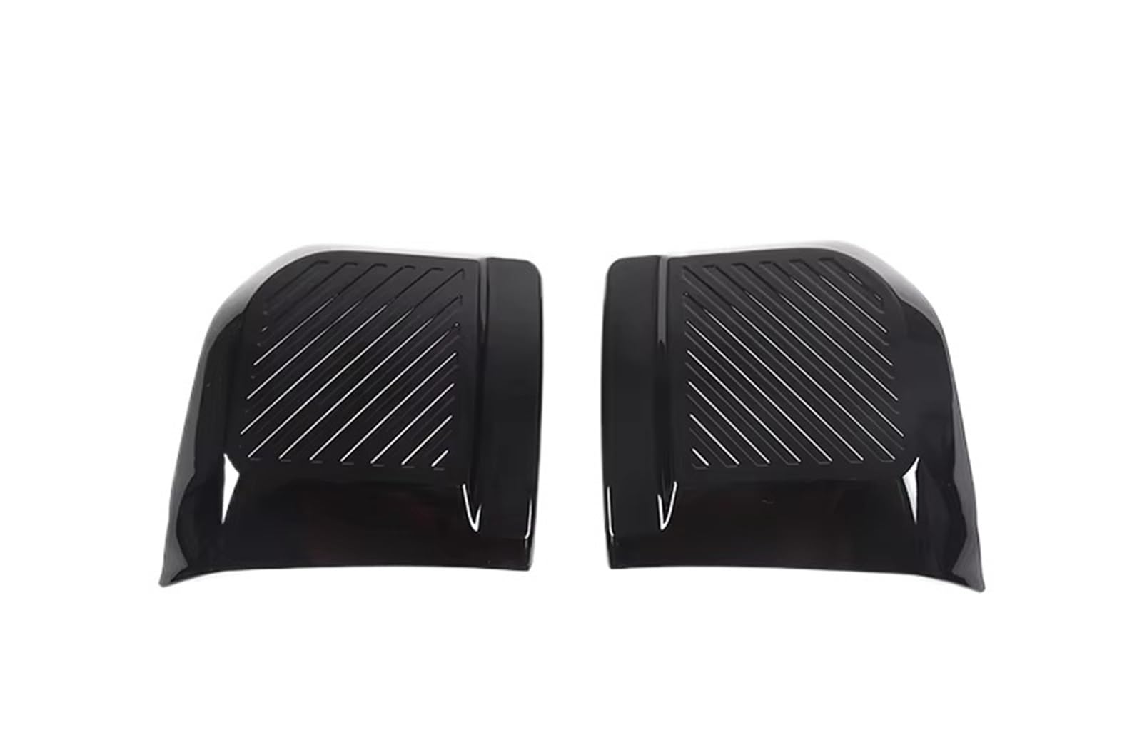 Autoinnenausstattung Für Ford Für Maverick 2022 / ABS Auto Vorne Hinten Stoßstange Streifen Lip Spoiler Scratch Protector Trimmt Abdeckung Autoinnenraum Zubehör(Style B Black) von ALZZTUND