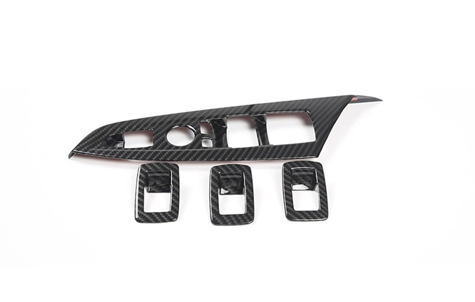 Autoinnenausstattung Für X3 X4 F25 F26 2011-2017 / ABS Carbon Fiber Auto Interior Center Control Panel Lenkrad Tür Trim Aufkleber Autoinnenraum Zubehör(Style3) von ALZZTUND