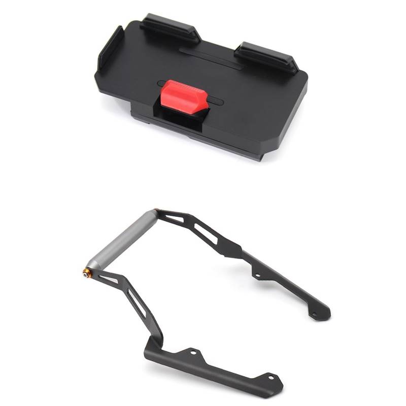 Handyhalter Motorrad Für Aprilia Für Sr Gt200 SR GT200 2022 2023 2024/Motorrad Handy GPS Navigation Halterung Drahtlose Lade Unterstützung GPS Navigation Halterung(Set - 22MM) von ALZZTUND