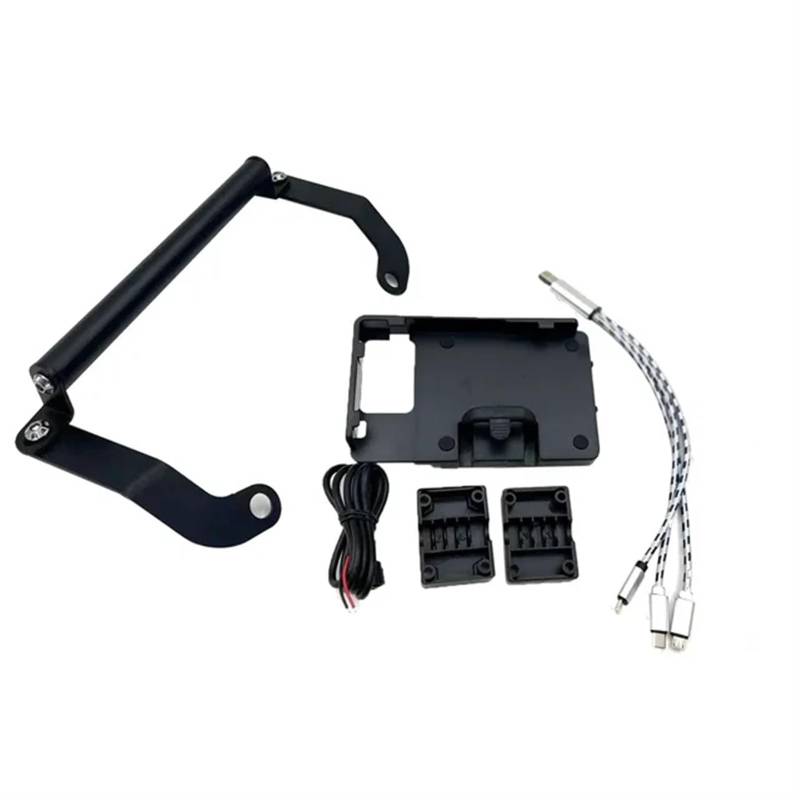 Handyhalter Motorrad Für Piaggio Für MP3 300 Für Yourban LT 300 LT300/Motorrad Smartphone GPS Halterung Navigation Halterung GPS Navigation Halterung(Style 3) von ALZZTUND