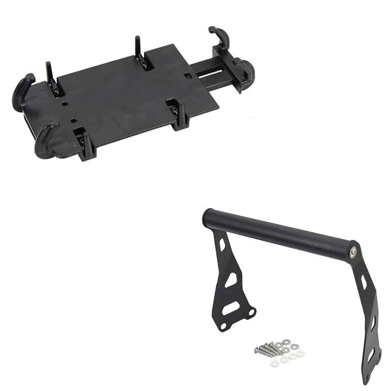 Handyhalter Motorrad Für ROYAL Für Enfield Für Himalayan 2016-2020/Motorrad Navigation Halterung GPS Platte Halterung SMART Telefon Halter GPS Navigation Halterung(A and 22mm) von ALZZTUND