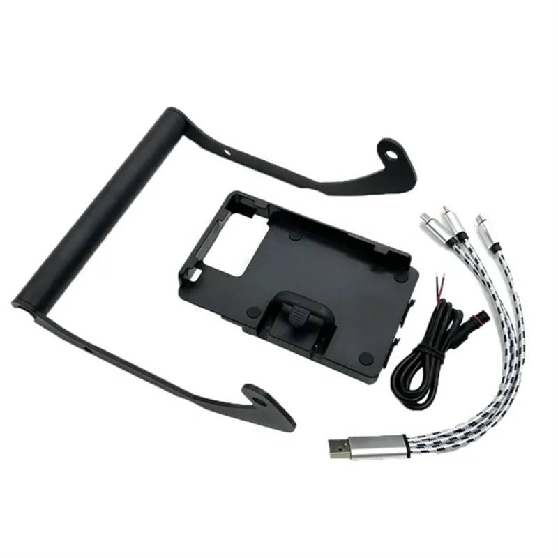 Handyhalter Motorrad Für ZONTES 350E ZT350E ZT 350E/Motorrad Navigation Halterung Platte Telefon Ständer Halter GPS Halter GPS Navigation Halterung(Style 2) von ALZZTUND