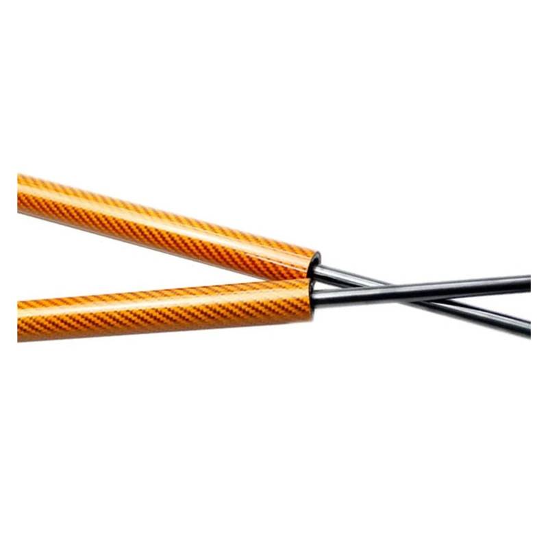 Kofferraum dämpfer Für Infiniti FX35 FX45 QX70 (S50) 2003-2008 / Auto Heckklappe Kofferraum Gasdruckfedern Lift unterstützt Gasfeder Kofferraum-gasfeder(Orange Carbon Fiber) von ALZZTUND