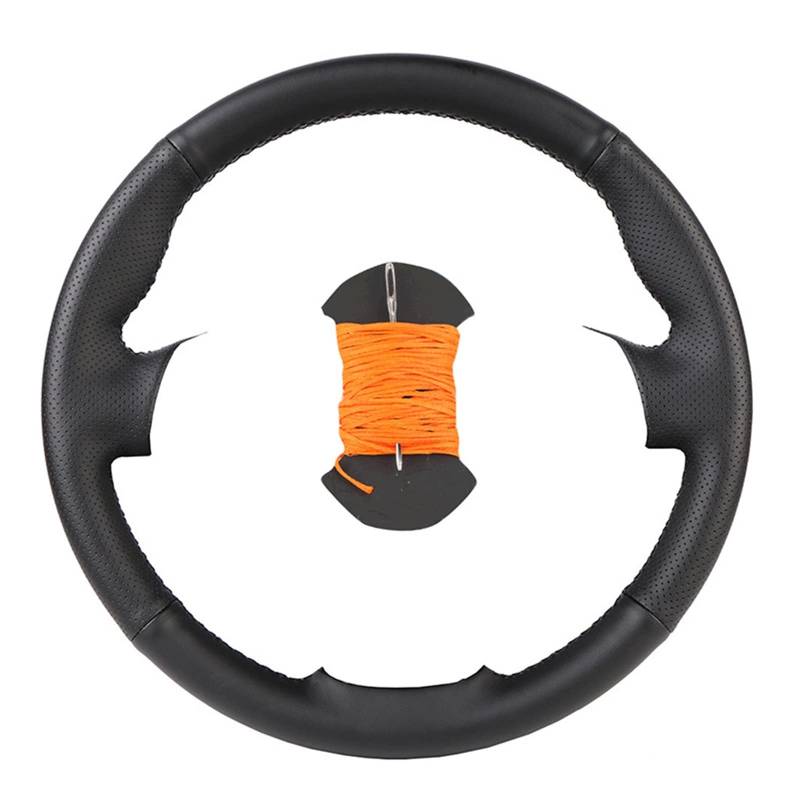 Lenkrad Abdeckung Für Citroen Für Jumper 2006-2019 Für Relay 2008-2019 Auto Lenkrad Abdeckung lenkradschutz Auto(Orange) von ALZZTUND