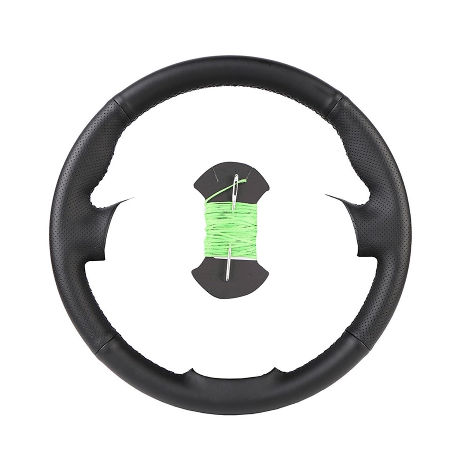 Lenkrad Abdeckung Für Logan 1 2009–2015, Für Sandero 1 2009–2014, Für Clio 2 2001–2005, Auto-Lenkradabdeckung lenkradschutz Auto(Green) von ALZZTUND