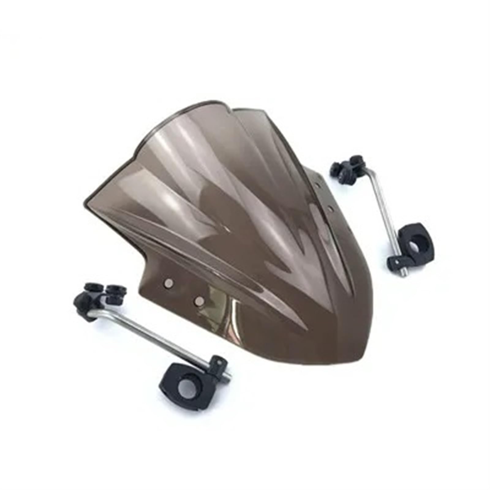 Moto Windschutzscheibe Für CB1000R CB1100 CB300F CB500F CB900F Für CTX700N Für CTX700ND Für Grom 125/Motorrad Einstellbare Wind Bildschirm Windschutzscheibe Spoiler Motorrad windschild(Smoke) von ALZZTUND