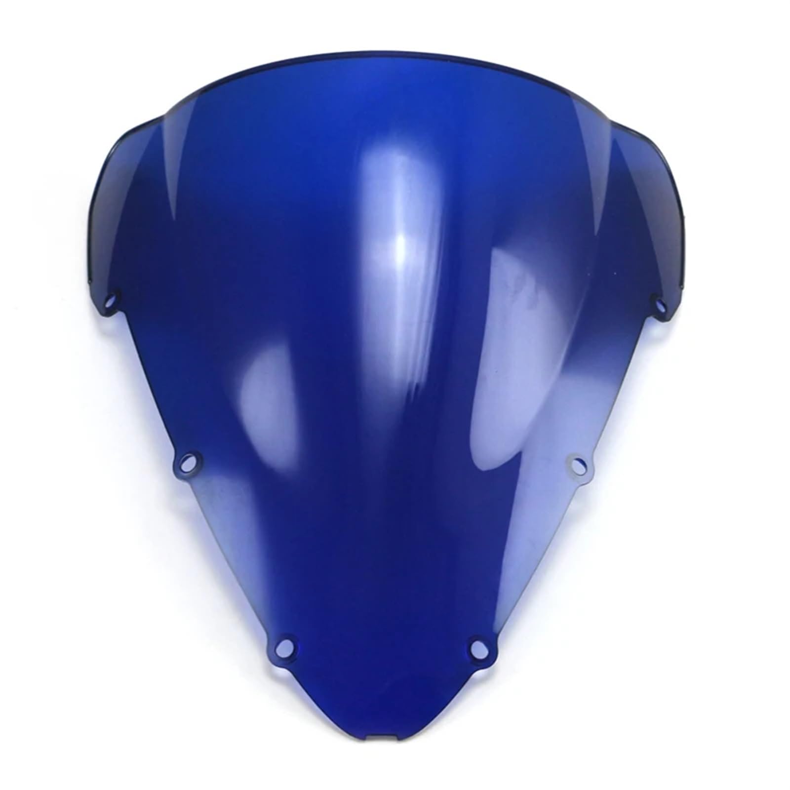 Moto Windschutzscheibe Für CBR600 F4i 2001 2002 2003 2004 2005 2006/Motorrad Windschutzscheibe Windschutz Double Bubble Motorrad windschild(Blue) von ALZZTUND