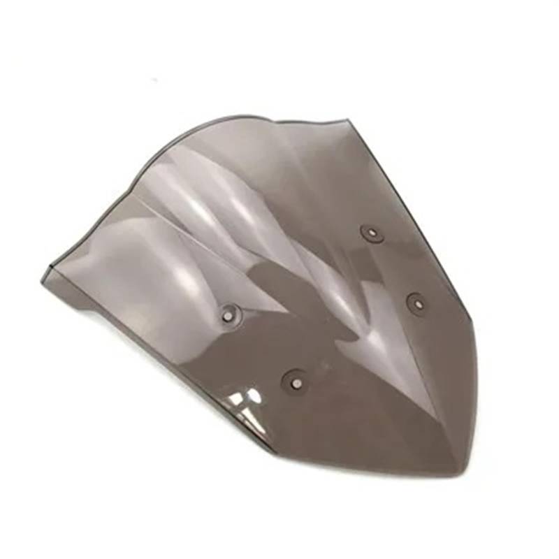 Moto Windschutzscheibe Für CBR650F Für CBR 650 F 650F 2014 2015 2016 2017 2018 / Motorrad Windschutzscheibe Windschutzscheibe Double Bubble Motorrad windschild(Smoke) von ALZZTUND