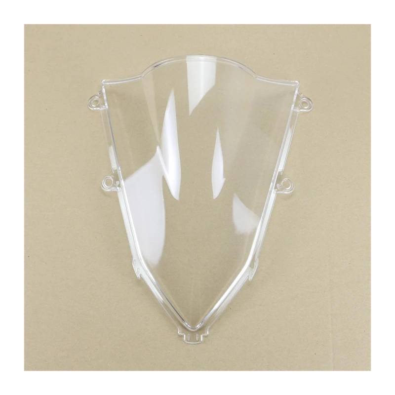 Moto Windschutzscheibe Für CBR650R 2019 2020/Motorrad Windschutzscheibe Windschutzscheibe Double Bubble Motorrad windschild(Clear) von ALZZTUND