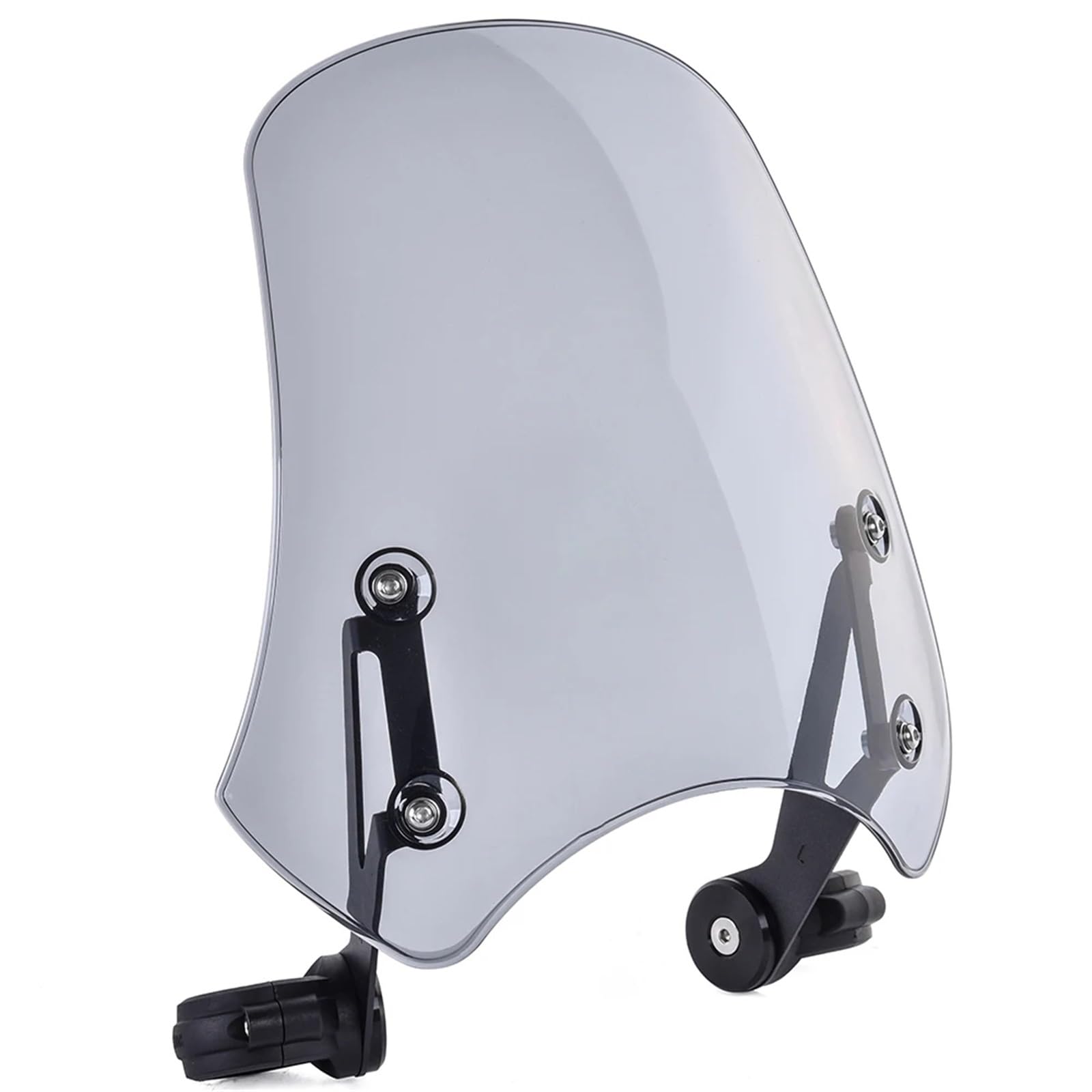 Moto Windschutzscheibe Für Dyna Für Softail Für Fat Für Bob Für FXDF Für Wide Für Glide Für FXDWG Für FXDB Für Street Für Bob/Motorrad Windschutzscheibe Windabweiser Motorrad windschild(Light Smoke) von ALZZTUND