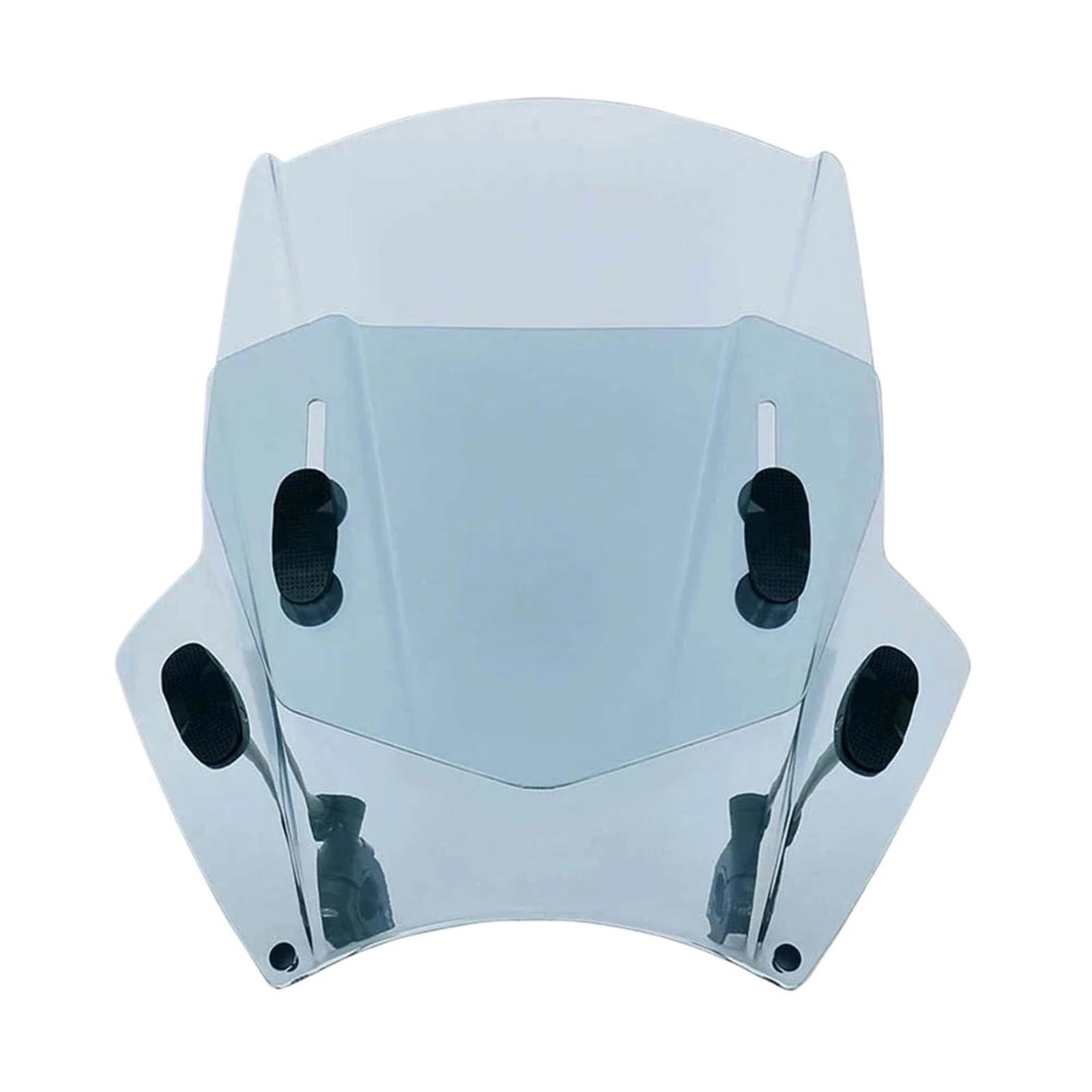 Moto Windschutzscheibe Für Indian Für Scout 2015-2022 Für Scout Für Bobber 2018-2022 / Motorrad Windschutzscheibe Windabweiser Motorrad windschild(Adjust Light Grey) von ALZZTUND