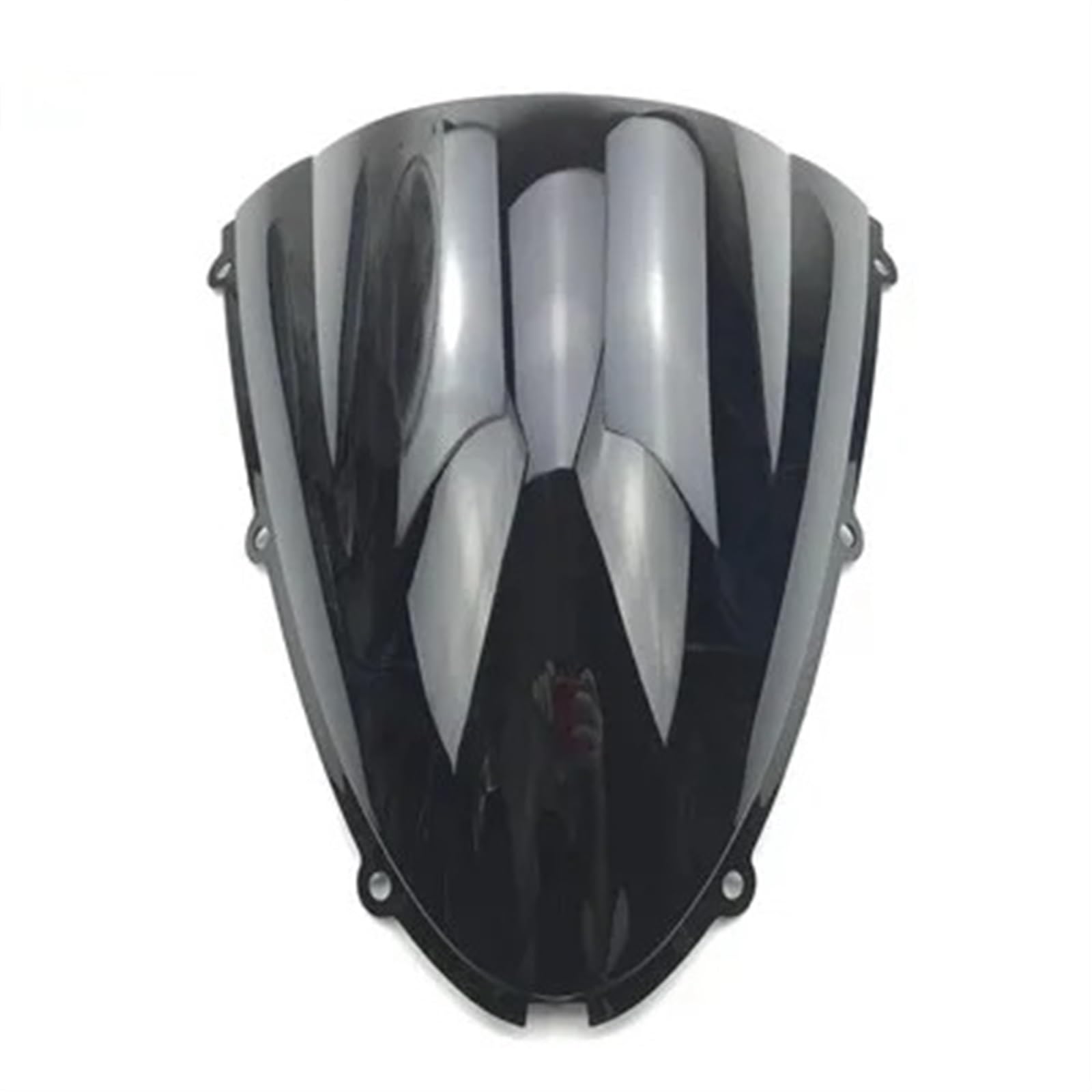 Moto Windschutzscheibe Für Kawasaki Für Ninja 636 ZX6R ZX-6R ZX10R ZX-10R ZX 6R 10R 2005 2006 2007 2008/Motorräder Windschutzscheibe windschutzscheibe Windabweiser Motorrad windschild(Black) von ALZZTUND