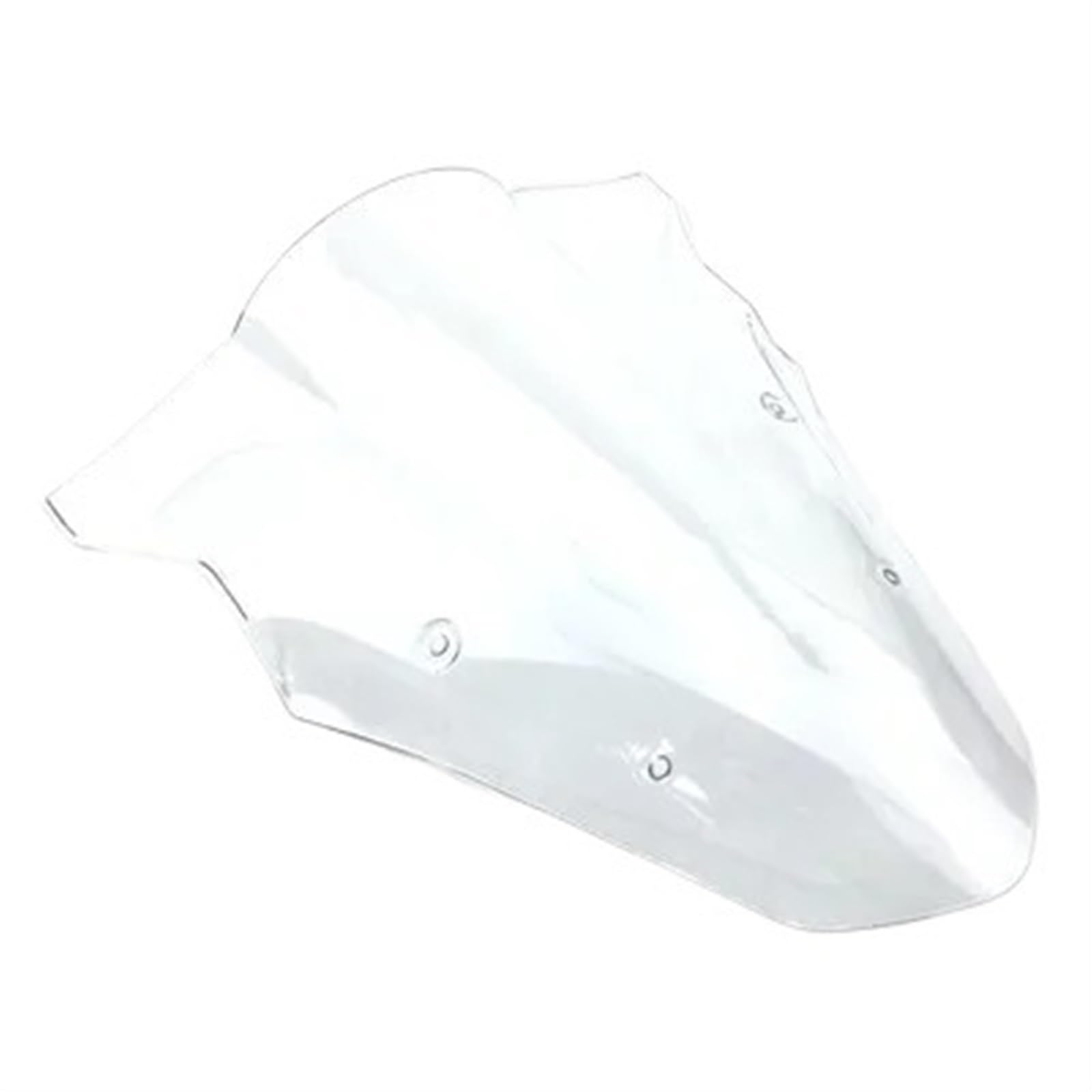 Moto Windschutzscheibe Für Kawasaki Für Ninja 650 ER-6F 2012 2013 2014 2015 2016/Motorrad Windschutzscheibe Windschutzscheibe Double Bubble Motorrad windschild(Clear) von ALZZTUND