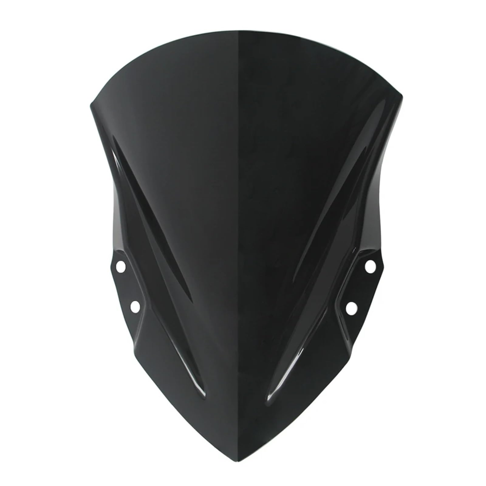 Moto Windschutzscheibe Für Kawasaki Für Ninja250 Für Ninja400 2018 2019 2020 2021 2022/Windschutzscheibe Windschutz Air Spoiler Windschutz Deflektor Schutz Motorrad windschild(Dark Smoke) von ALZZTUND