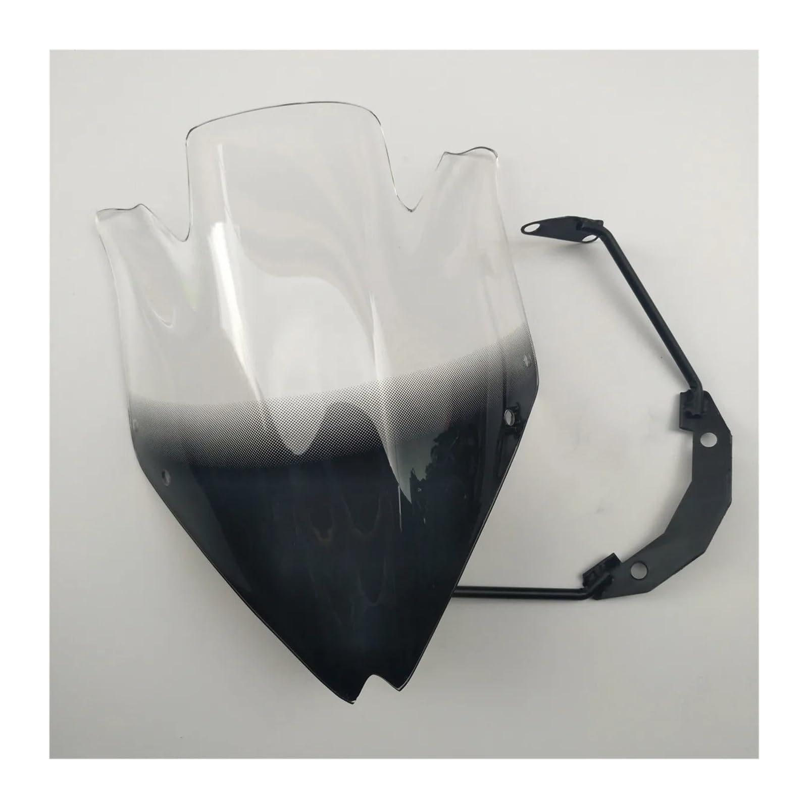 Moto Windschutzscheibe Für Kawasaki Für Z750 Für Z750R/Motorrad Sport Windschutzscheibe Blase Rauch Schwarz Windschutzscheibe Spoiler Motorrad windschild(Clear) von ALZZTUND