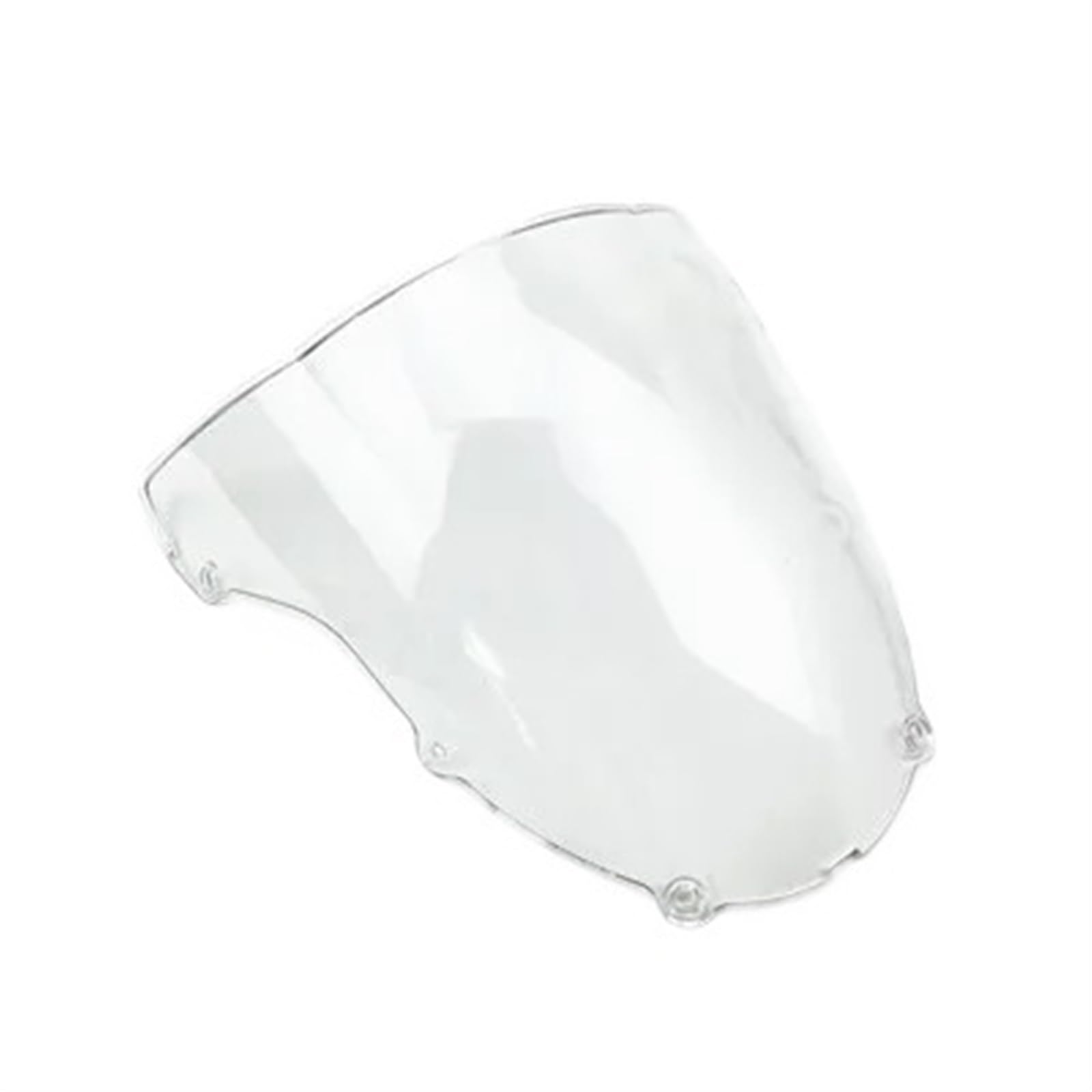 Moto Windschutzscheibe Für Kawasaki Für ZX6R 2003 2004 ZX 6R 636 ZX-6R/Motorräder Windschutzscheibe Windschutz Double Bubble Motorrad windschild(Clear) von ALZZTUND