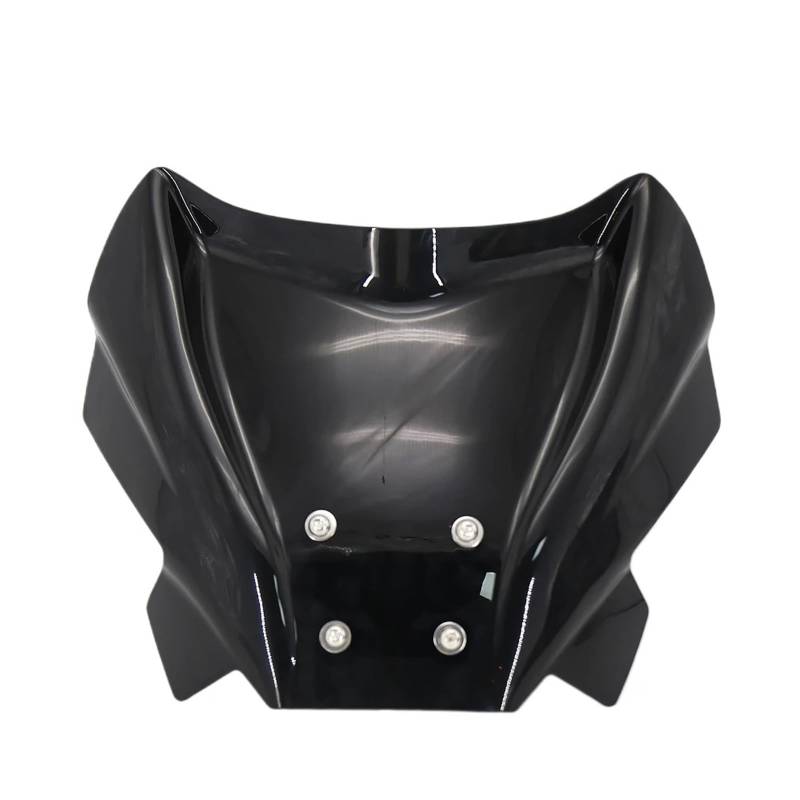 Moto Windschutzscheibe Für Keeway Für RKF 125 Für RKF125 Rkf125 Rkf 125 2018 2019 2020 2021/Windschutzscheibe Windschutz Windabweiser Motorrad windschild(Black) von ALZZTUND