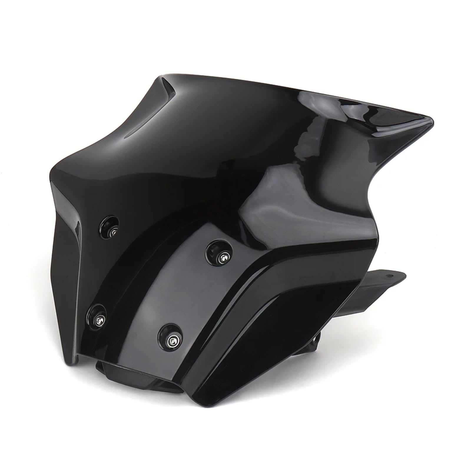 Moto Windschutzscheibe Für MT-09 Für MT 09 Für Mt09 Für MT09 SP 2024/Motorrad Windabweiser Windschutzscheibe Windschutzscheibenhalterung Motorrad windschild(Black Set) von ALZZTUND