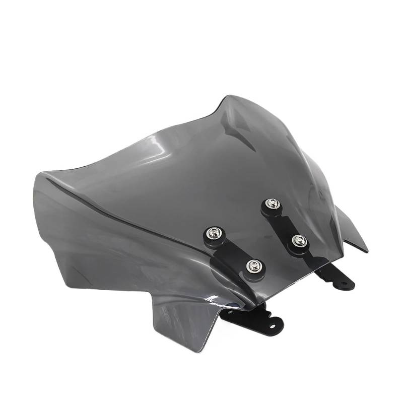 Moto Windschutzscheibe Für MT07 Für MT-07 Für MT 07 Für Mt07 2021/Motorrad Windschutzscheibe Windschutz Frontscheibe Motorrad windschild(Smoky Gray) von ALZZTUND