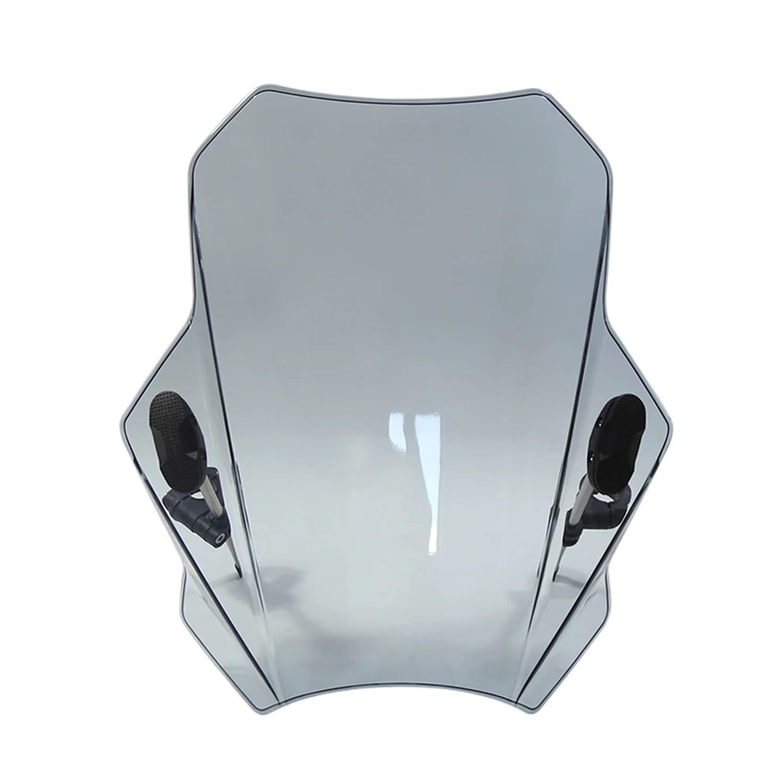 Moto Windschutzscheibe Für Royal Für Enfield Für Hunter 350 / Motorrad Windschutz Windschutz Deckt Bildschirm Rauch Objektiv Motorräder Deflektor Motorrad windschild(Light Grey) von ALZZTUND