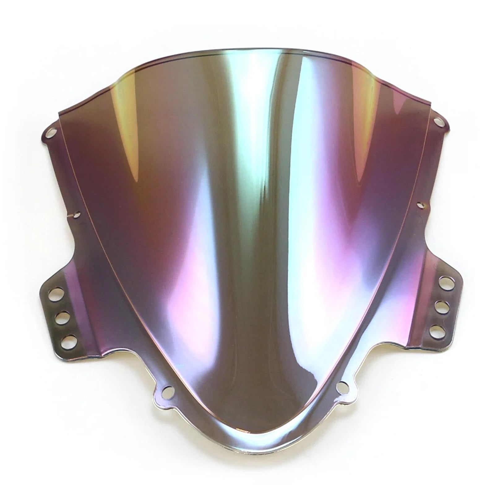 Moto Windschutzscheibe Für Suzuki Für GSXR1000 K5 2005 2006/Motorrad Windschutzscheibe Windschutz Double Bubble Motorrad windschild(Light Iridium) von ALZZTUND