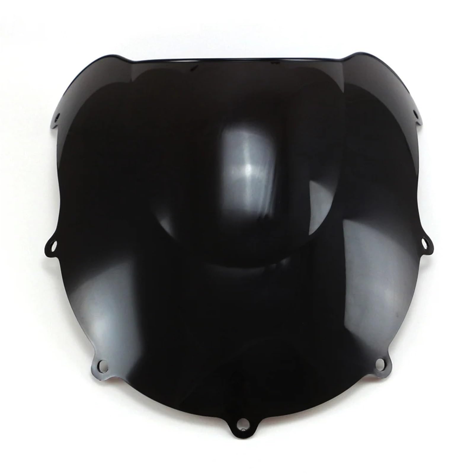 Moto Windschutzscheibe Für Suzuki Für GSXR600 Für GSXR750 1996 1997 1998 1999/Motorrad Windschutzscheibe Windschutz Double Bubble Motorrad windschild(Black) von ALZZTUND