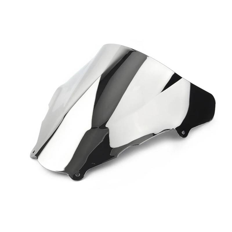 Moto Windschutzscheibe Für Suzuki Für SV400 SV650 SV 400 650 SV650S 1999-2002/Double Bubble Motorrad Windschutz Windschutz Verkleidung deflektor Motorrad windschild(Silver) von ALZZTUND