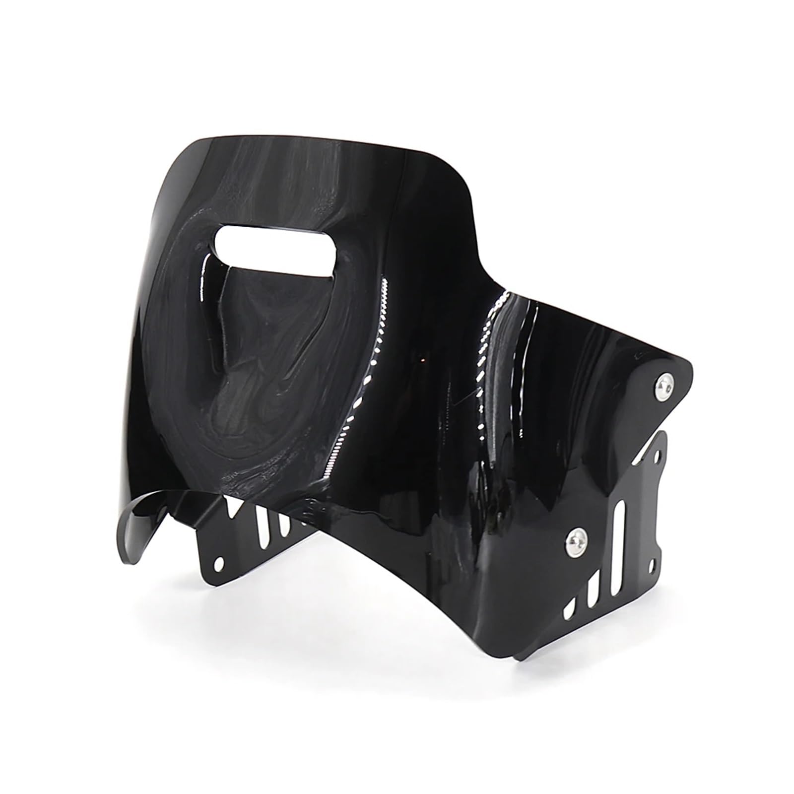 Moto Windschutzscheibe Für XSR900 Für XSR 900 Xsr900 2022 2023/Motorrad Windschutzscheibe Windschutz Deflektoren Luftstrom Fliegengitter Mit Halterung Motorrad windschild(Black) von ALZZTUND