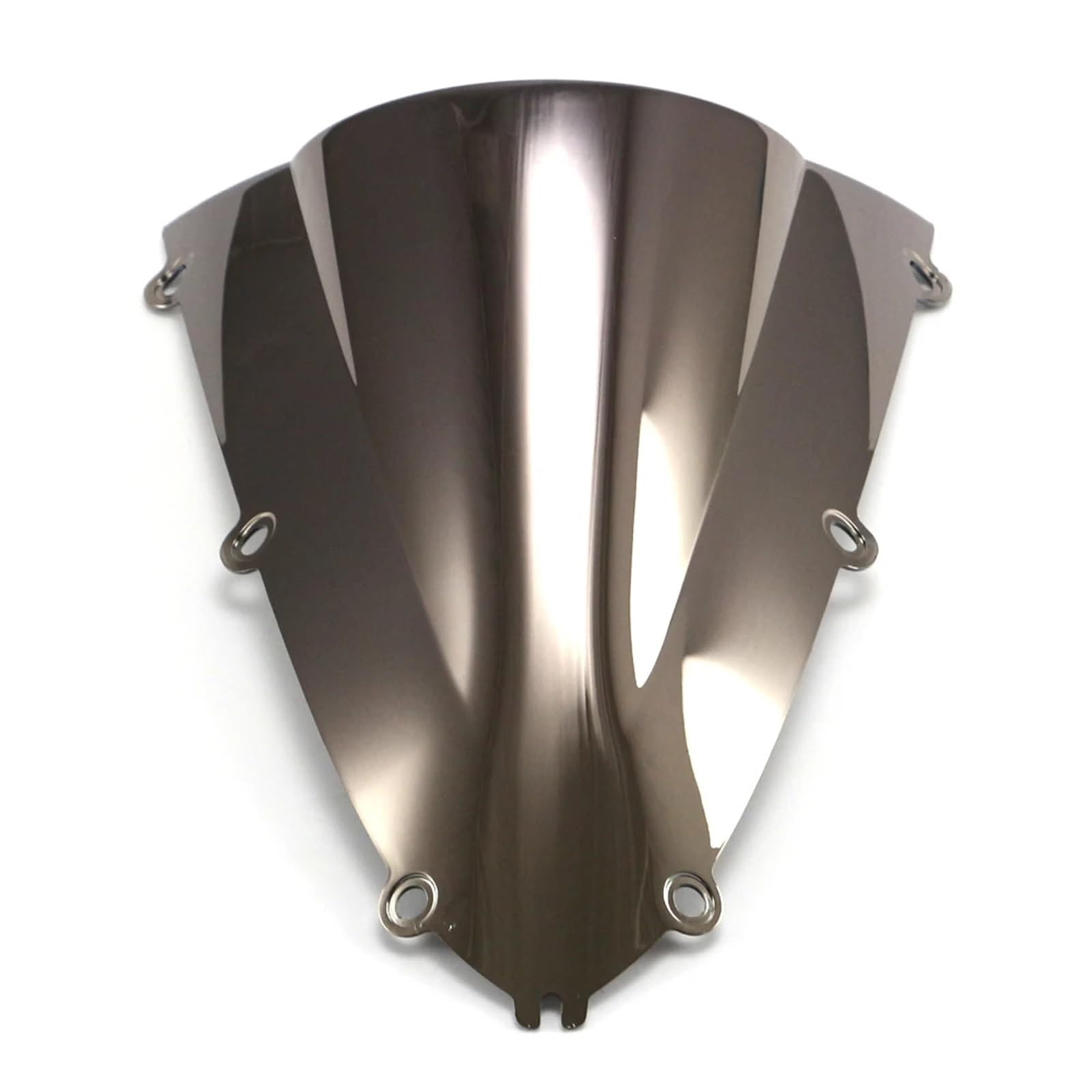 Moto Windschutzscheibe Für YZF-R1 Für YZF1000R 1998 1999/Motorrad Windschutzscheibe Windschutz Double Bubble Motorrad windschild(Chrome) von ALZZTUND