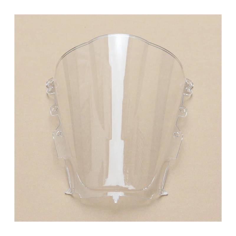 Moto Windschutzscheibe Für YZF-R1 R1M Für YZF1000 2020 2021/Motorrad Windschutzscheibe Windschutz Deflektor Doppel Blase Motorrad windschild(Clear) von ALZZTUND