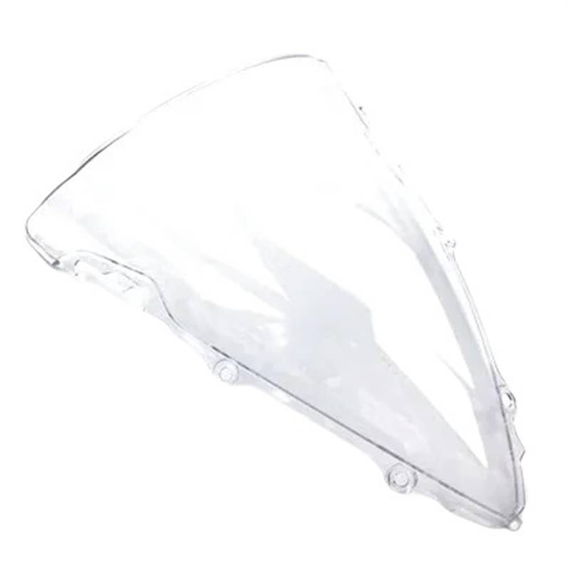 Moto Windschutzscheibe Für YZF600 R6 Für YZF-R6 YZF 600 2003 2004 2005/Windschutzscheibe Windschutz Double Bubble Motorrad windschild(Clear) von ALZZTUND