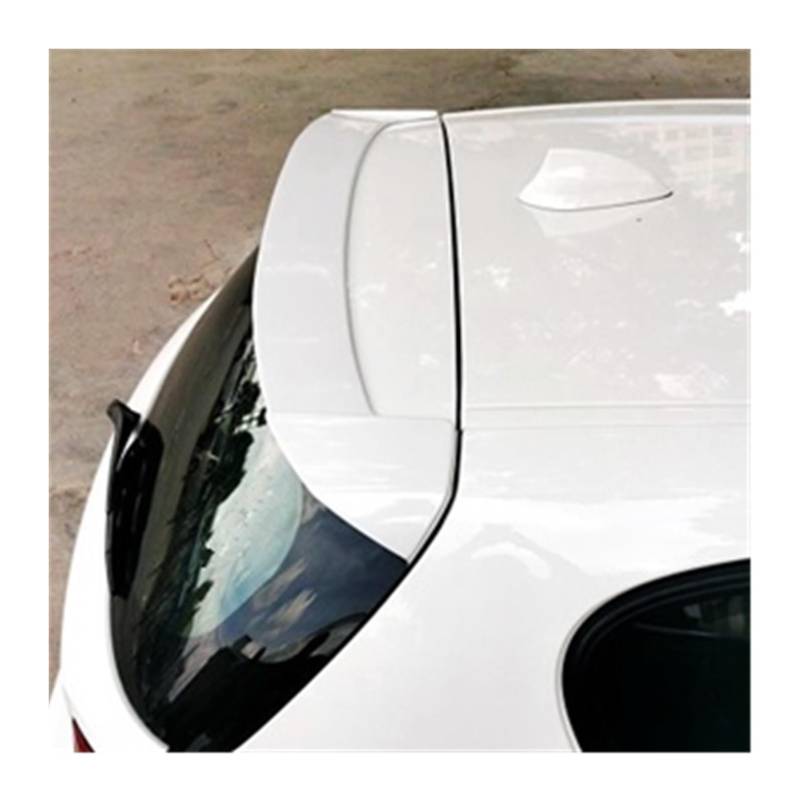 Rear Spoiler Für 1 Serie E87 E81 Für Fließheck 116i 120i 118i 2004-2012 Dach Spoiler Flügel Hinten Stamm Deckel Heckflügel(White) von ALZZTUND