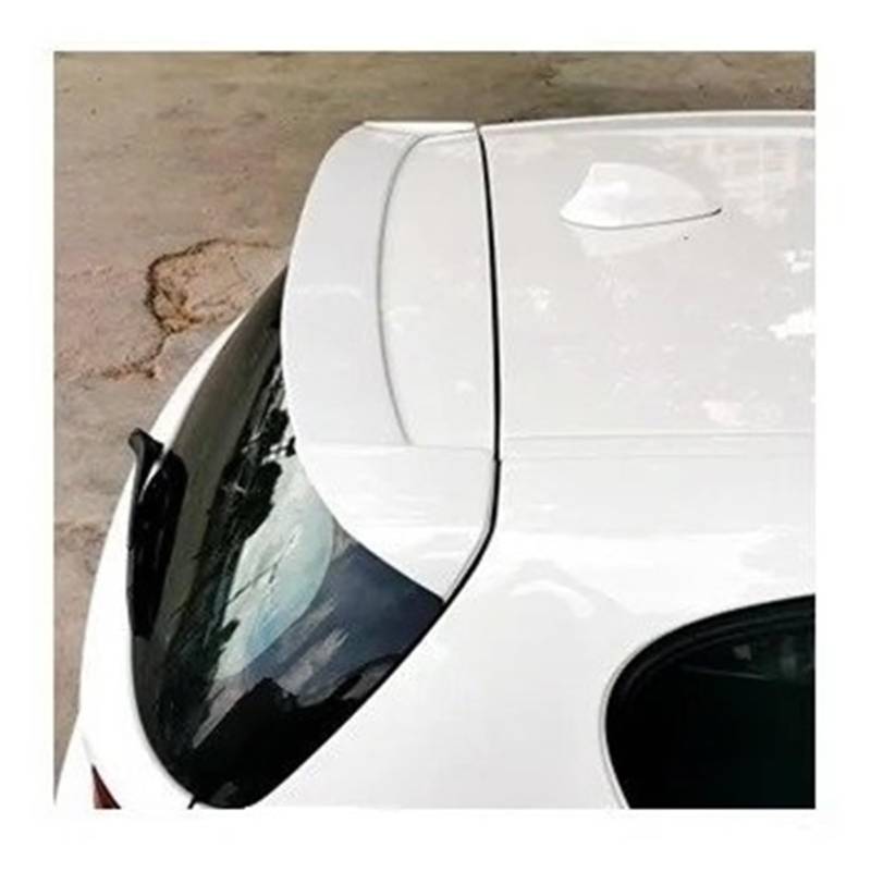 Rear Spoiler Für 1 Serie E87 E81 Für Fließheck 116i 120i 118i Hinten Stamm Deckel Dach Spoiler Flügel Heckflügel(White) von ALZZTUND