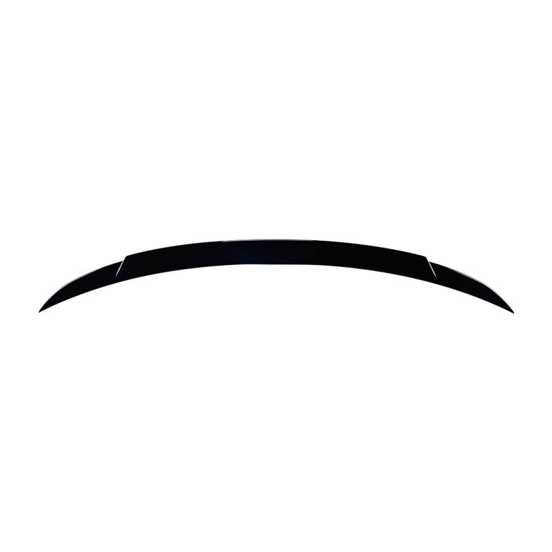 Rear Spoiler Für Benz E Klasse W214 E260 E300 2024 + Hinten Stamm Deckel Spoiler Flügel Heckklappe Splitter Lip Heckflügel(Glossy Black) von ALZZTUND