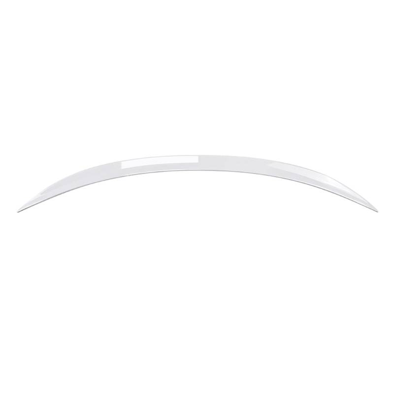 Rear Spoiler Für Benz Für CLS Klasse C257 2019-2022 Für CLS450 4 Tür Hinten Stamm Spoiler Flügel Heckflügel(White) von ALZZTUND