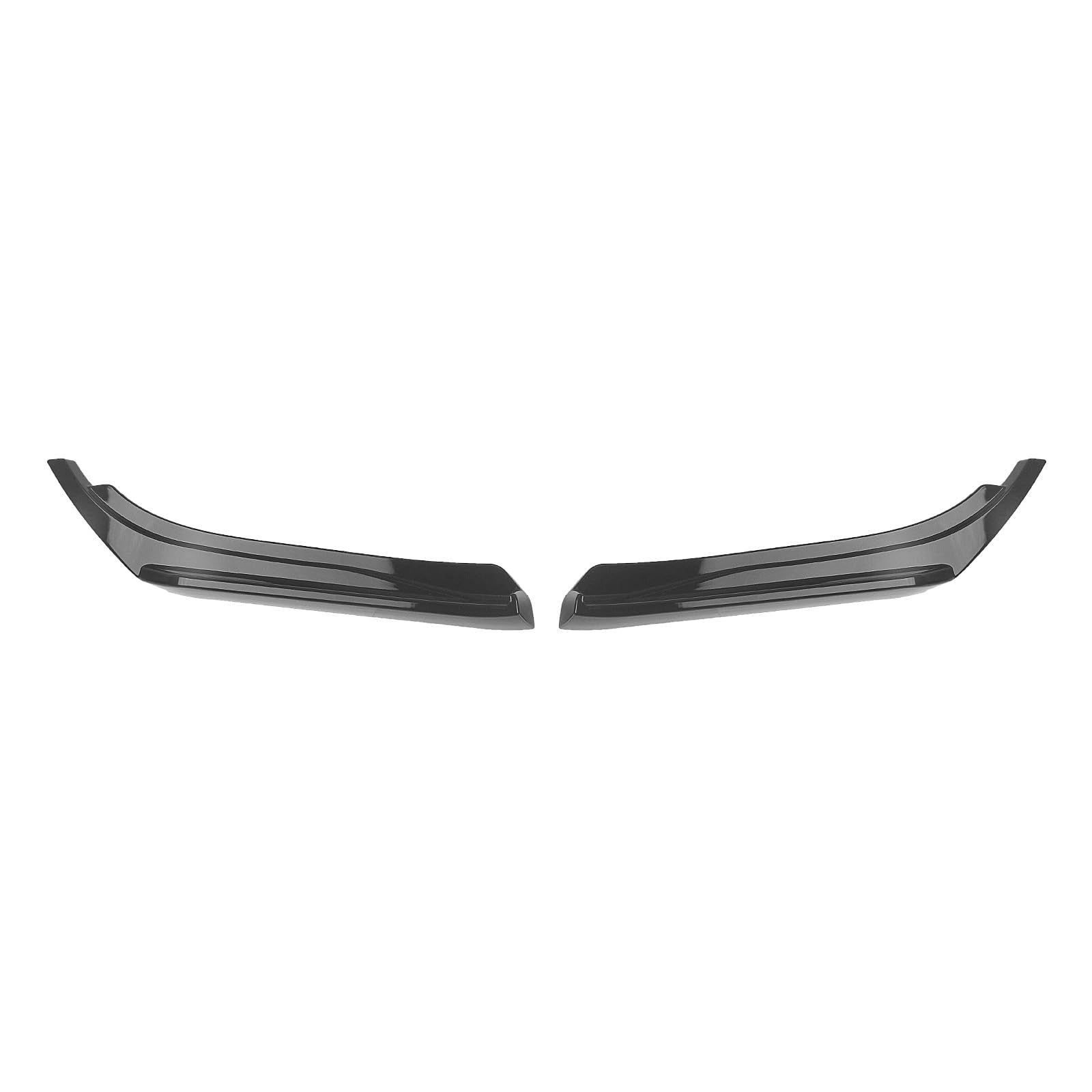 Rear Spoiler Für Infiniti Q50 2014-2023 Hinten Stoßstange Seite Splitter Abdeckung Spoiler Trim Heckflügel(Glossy Black) von ALZZTUND