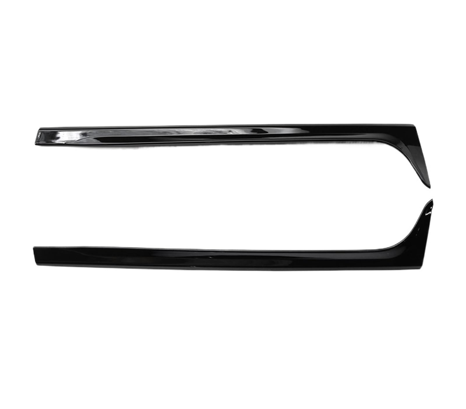 Rear Spoiler Für VW Für Polo MK5 2011 2012 2013 2014 2015 2016 2017 Auto Heckscheibe Seitenspoiler Splitter Trim Heckflügel(Gloss Black) von ALZZTUND