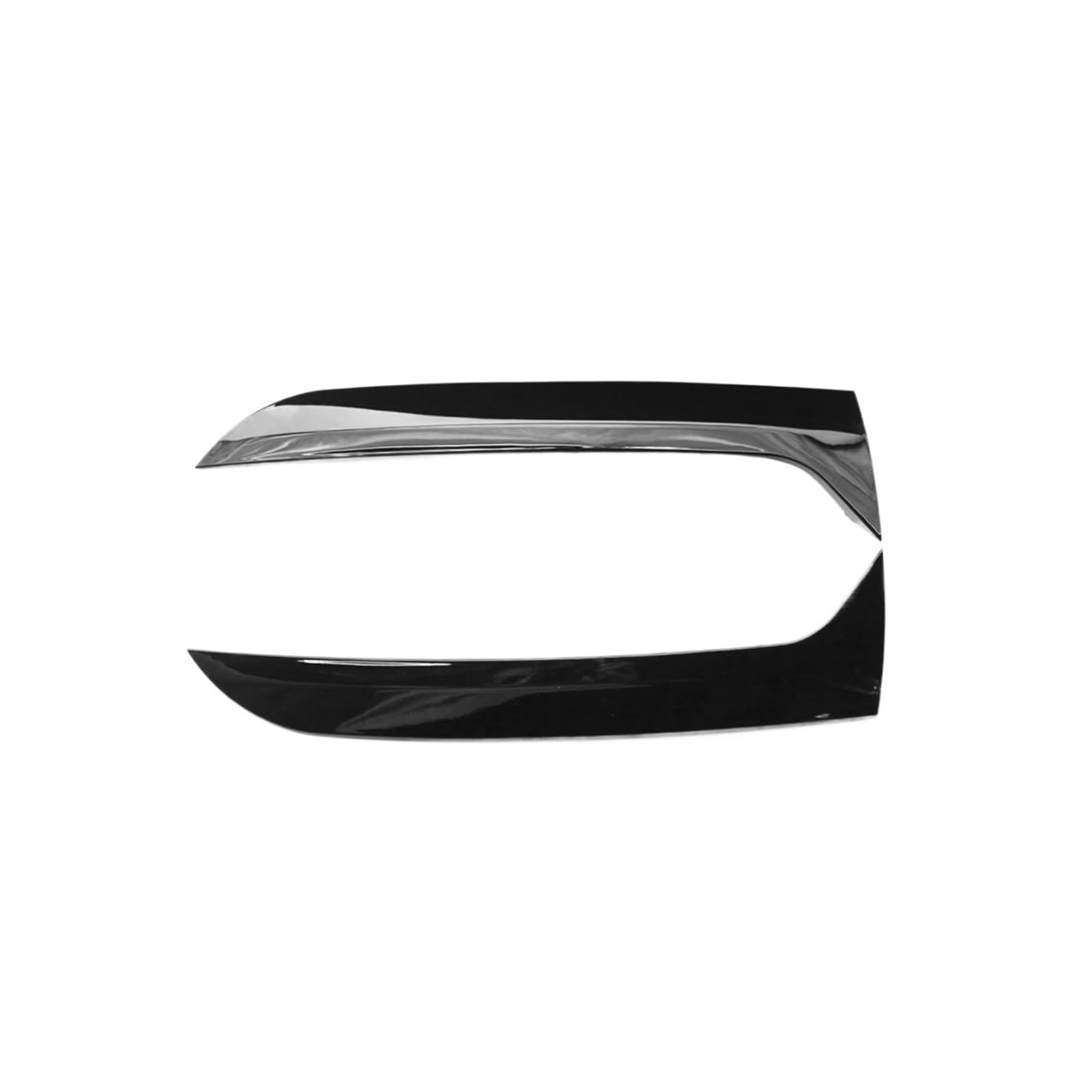 Rear Spoiler Für VW Für Tiguan MK1 2007-2016 Heckscheibe Seitenspoiler Canard Splitter Trim Heckflügel(Glossy Black) von ALZZTUND