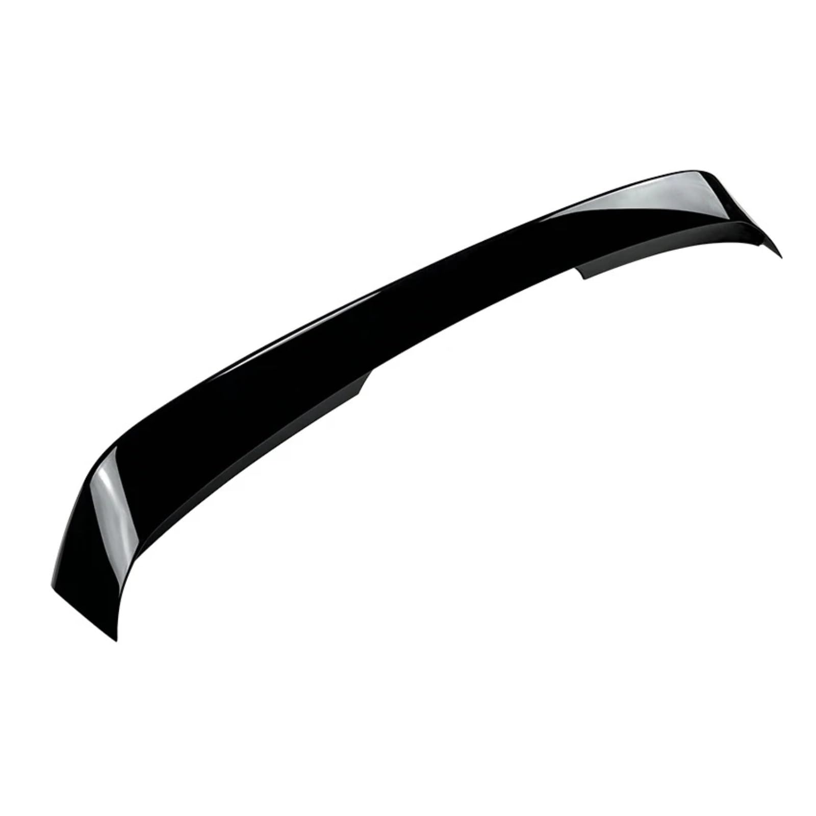 Rear Spoiler Für VW Für Tiguan MK2 2017-2023 Für Rline/Auto Schwanz Flügel Feste Wind Spoiler Hinten Seite Flügel Heckflügel(Gloss Black,Roof Wing) von ALZZTUND