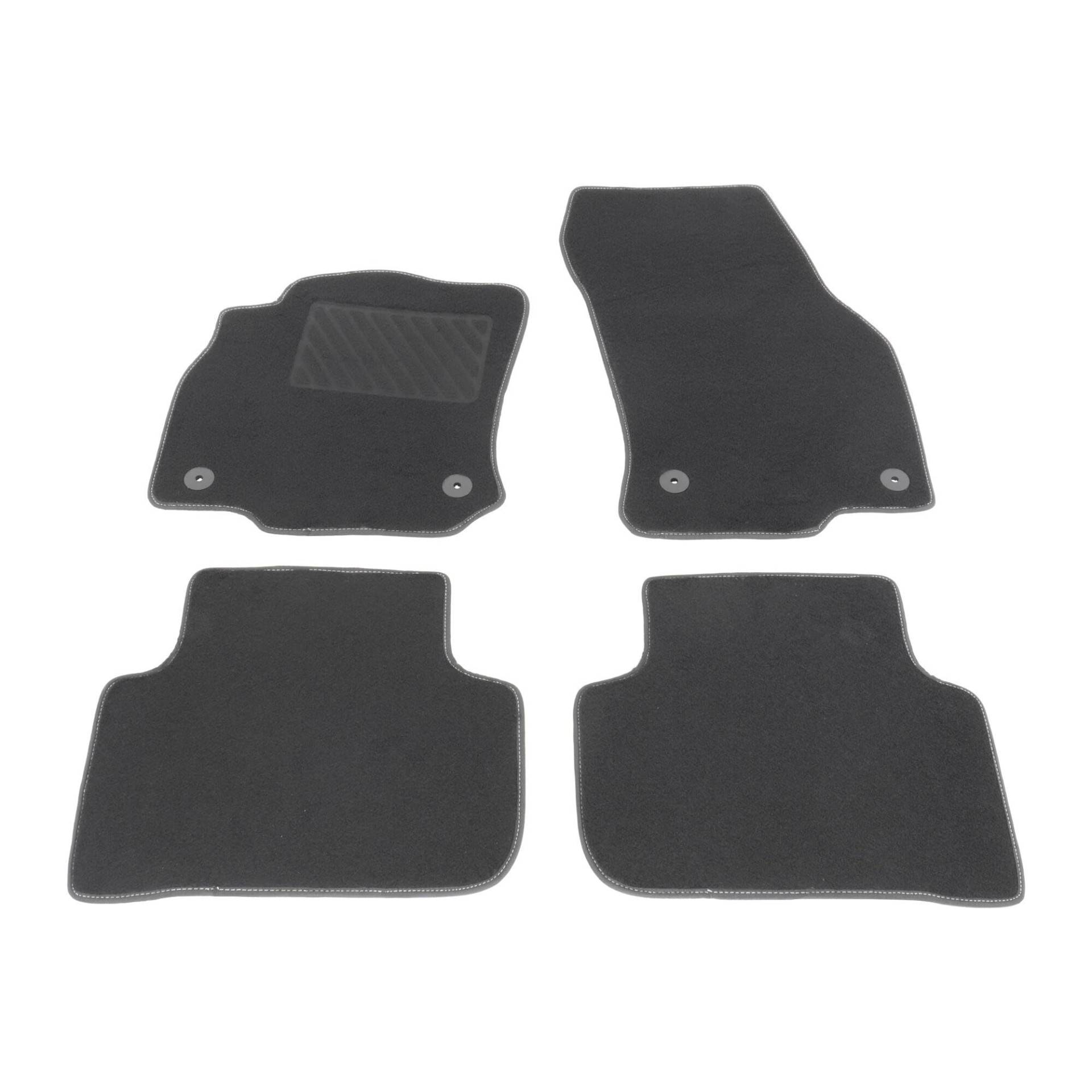 Fußmatten-Set hinten für Audi Q3 18-83B061275MNOkit von AM Car Parts