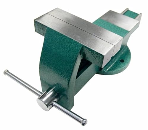 AMA Schraubstock aus Stahl, 150 mm, ideal für Werkstatt, Länge 6 in und Gewicht 12,57 kg, robust und zuverlässig von AMA