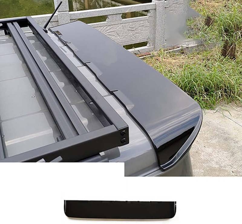 AMAIR Auto Heckspoiler Spoiler für Suzuki Jimny JB64 JB74 2019-2021,Kratzfest Auto-Spoiler Kofferraumspoiler Dach Heckflügel,A/Black von AMAIR